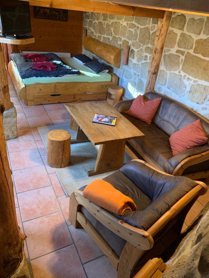 Blockhausvermietung "Vor Dem Groeperntor" Quedlinburg Eksteriør billede