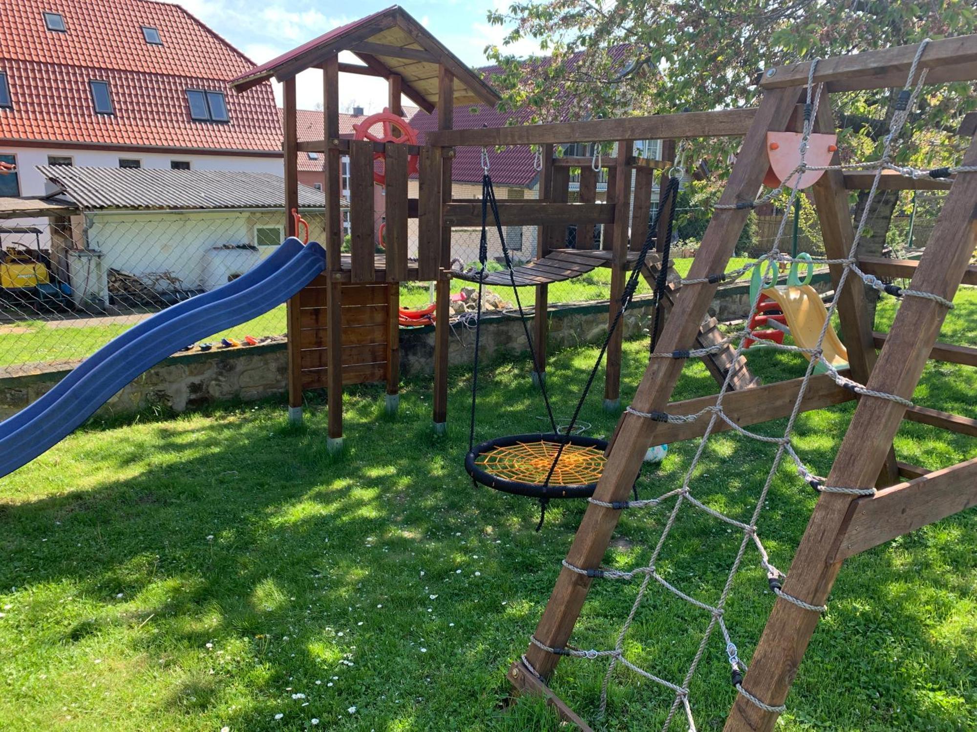Blockhausvermietung "Vor Dem Groeperntor" Quedlinburg Eksteriør billede