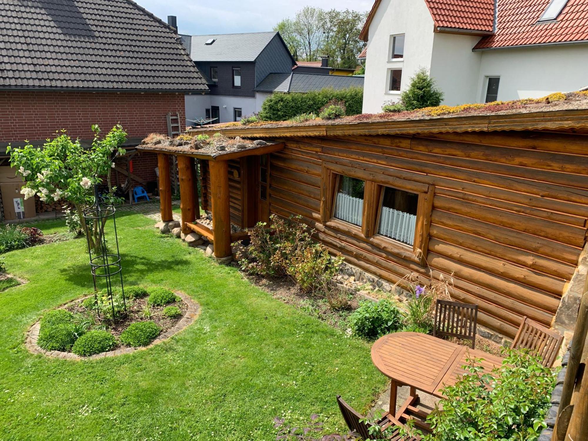 Blockhausvermietung "Vor Dem Groeperntor" Quedlinburg Eksteriør billede